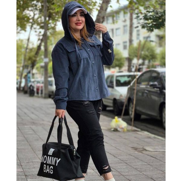 شکت کتان کلاهدار - مانتو پاتریس رشت