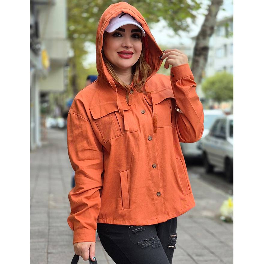 شکت کتان کلاهدار - مانتو پاتریس رشت