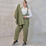 ست 2 تیکه گازوئیلی - مانتو پاتریس رشت