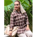 شکت فوتر چهارخونه - مانتو پاتریس رشت