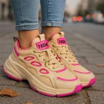 کتونی کرم سرخابی