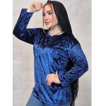 بلوز مخمل یقه گرد - مانتو پاتریس رشت
