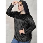 بلوز مخمل یقه گرد - مانتو پاتریس رشت