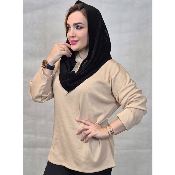 2890024260-3 بلوز فانریپ قواره دار - مانتو پاتریس رشت