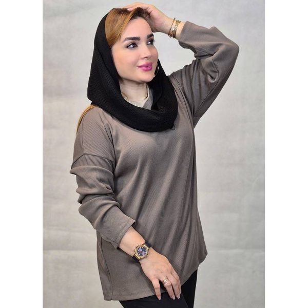 2890024260-4 بلوز فانریپ قواره دار - مانتو پاتریس رشت