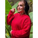 تونیک بافت یقه گرد رنگی - مانتو پاتریس رشت