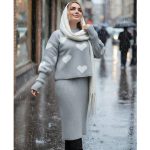 ست بلوز سارافون بافت قلبی