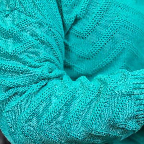 بلوز بافت کراپ زیگ زاگ - مانتو پاتریس رشت