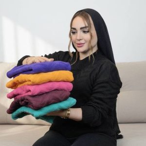 بلوز بافت کراپ زیگ زاگ - مانتو پاتریس رشت