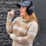 تونیک بافت یقه شل راه راه - مانتو پاتریس رشت