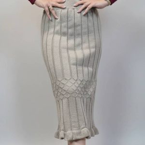 دامن بافت لوزی - مانتو پاتریس رشت