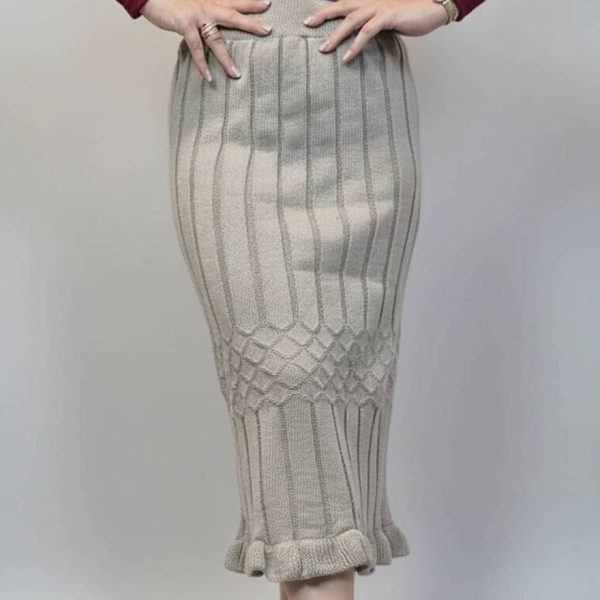 دامن بافت لوزی - مانتو پاتریس رشت