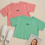 تیشرت کراپ نخ پنبه الو - مانتو پاتریس رشت