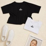 تیشرت کراپ نخ پنبه الو - مانتو پاتریس رشت