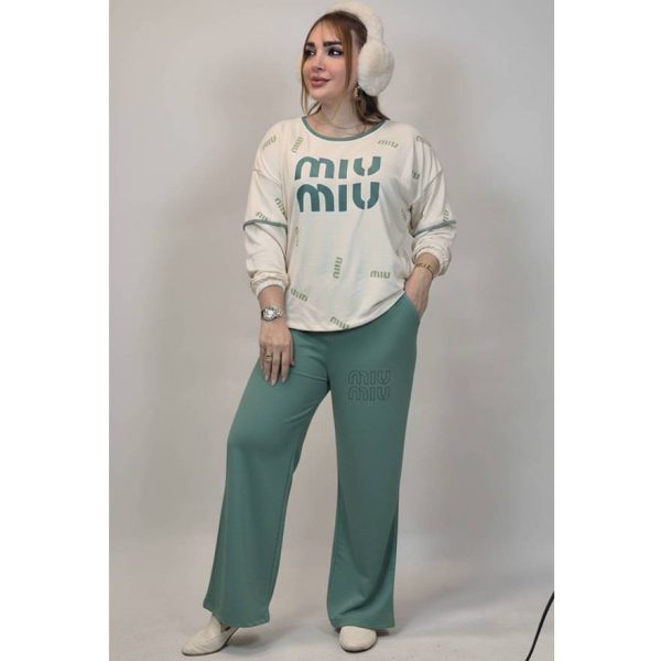 ست بلوز شلوار میو میو - مانتو پاتریس رشت