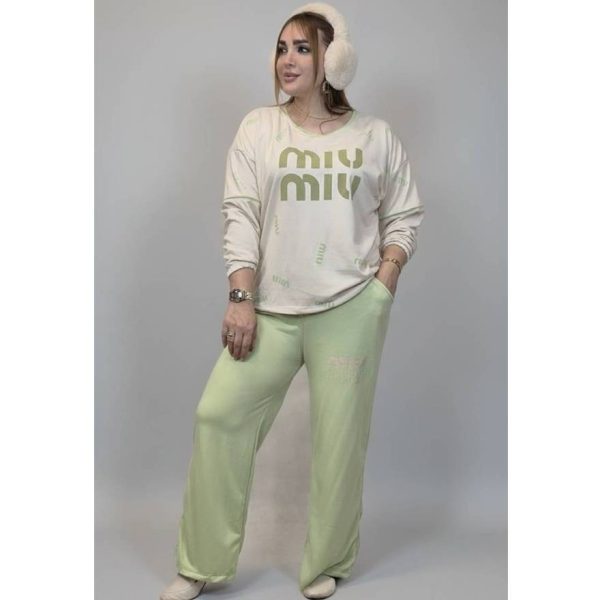 ست بلوز شلوار میو میو - مانتو پاتریس رشت