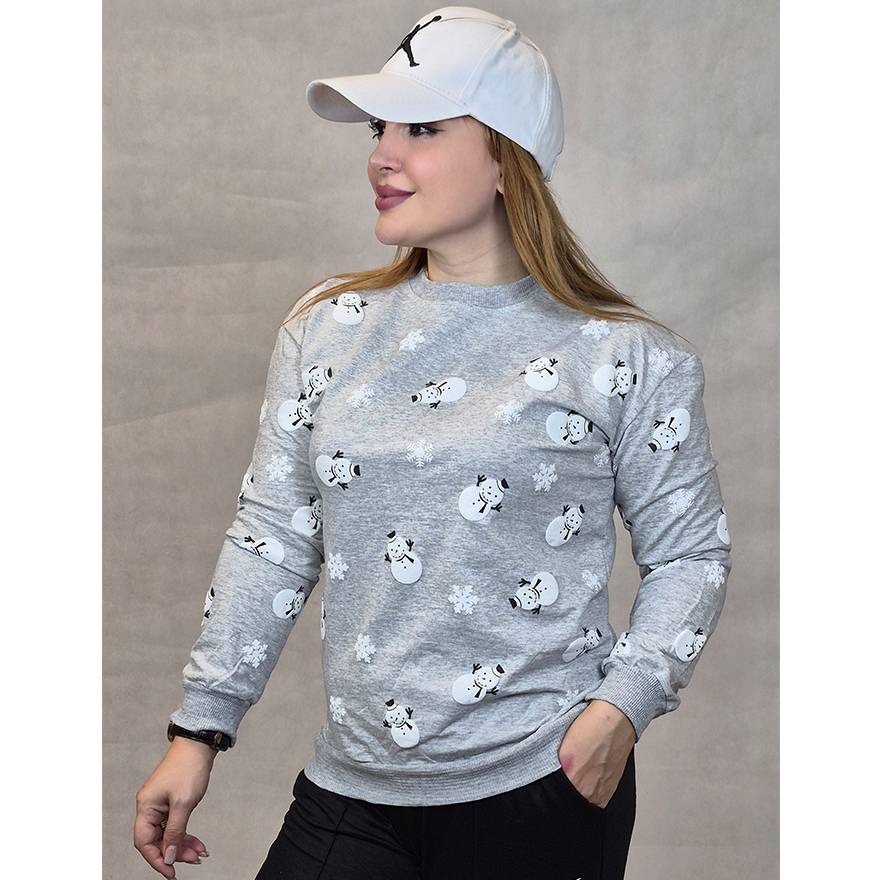 بلوز ملانژ آدم برفی - مانتو پاتریس رشت