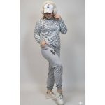 ست بلوز شلوار ملانژ گلدار