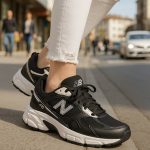 کتونی نیوبالانس مشکی نقره ای - مانتو پاتریس رشت