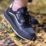 کتونی ونس مشکی کرم - مانتو پاتریس رشت