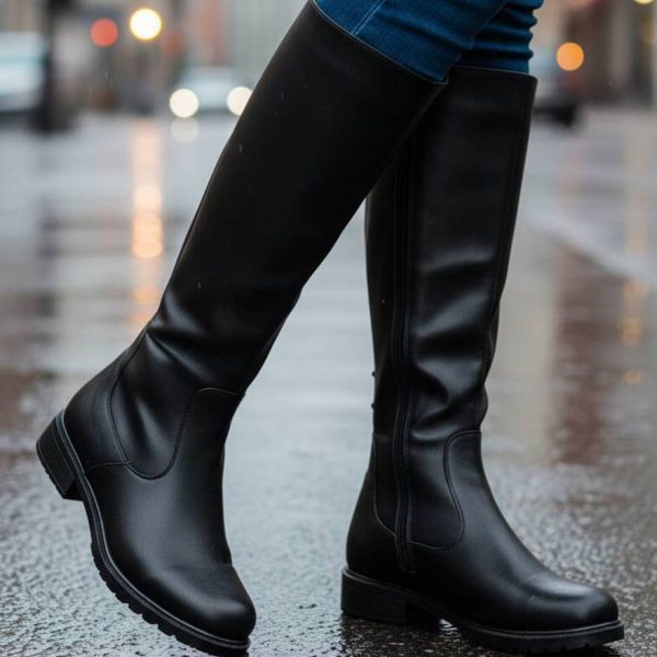 بوت بلند پشت بندی - مانتو پاتریس رشت