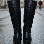 بوت بلند پشت بندی - مانتو پاتریس رشت