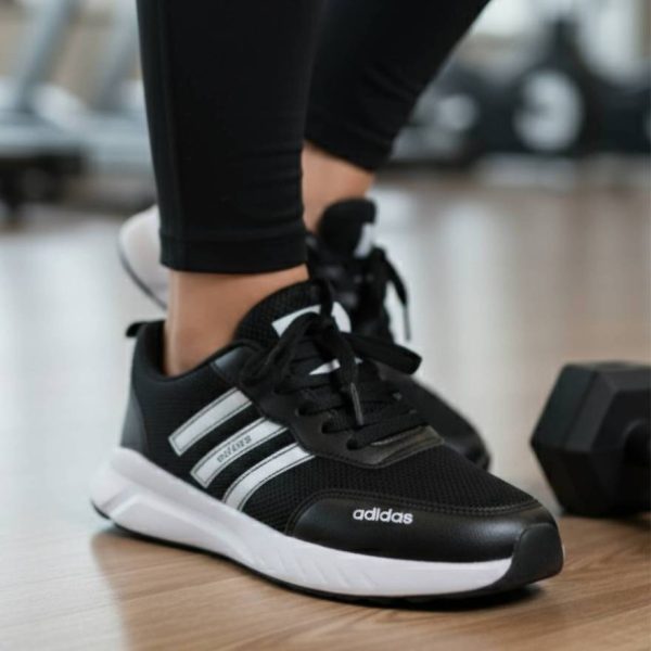 کتونی آدیداس مشکی - مانتو پاتریس رشت