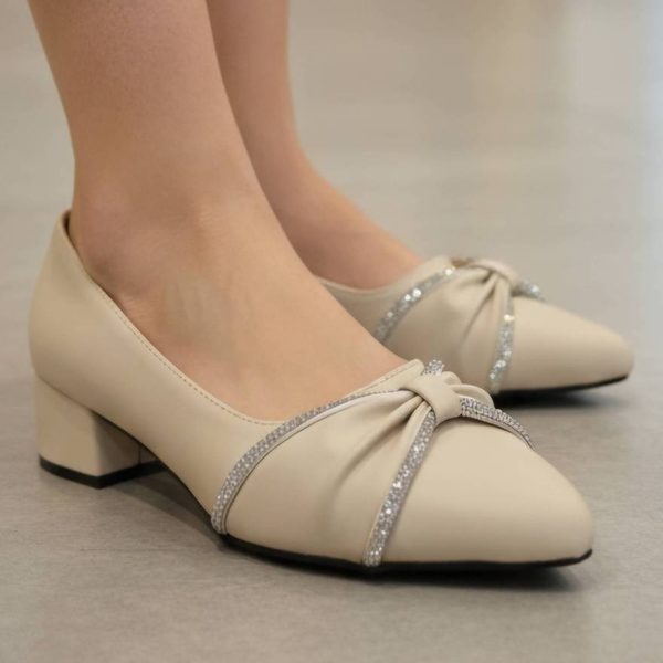 کفش پاپیون کرم - مانتو پاتریس رشت