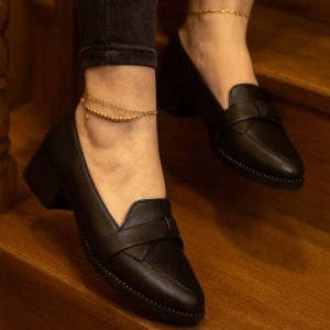 کالج پاشنه دار مشکی - مانتو پاتریس رشت