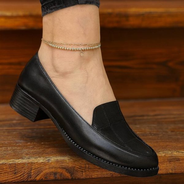 کالج مشکی طرح مربعی - مانتو پاتریس رشت