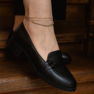 کالج بغل گره مشکی - مانتو پاتریس رشت