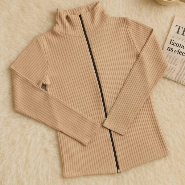 بلوز فانریپ تمام زیپ - مانتو پاتریس رشت