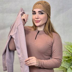 بلوز نیم زیپ فانریپ -مانتو پاتریس رشت