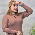 بلوز نیم زیپ فانریپ -مانتو پاتریس رشت