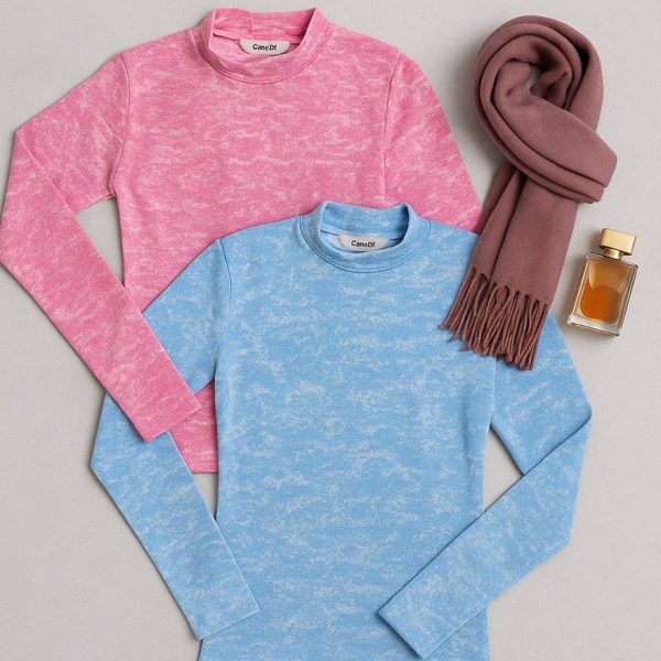 343001018-3 بلوز فانریپ طرح ابروبادی - مانتو پاتریس رشت