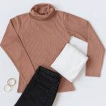 بلوز یقه اسکی فینگری فانریپ