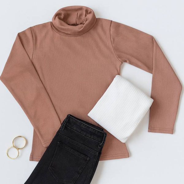 بلوز یقه اسکی فینگری فانریپ