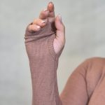 بلوز یقه اسکی فینگری فانریپ - مانتو پاتریس رشت