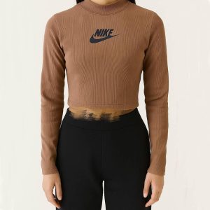 بلوز کراپ آستین بلند نایک فانریپ - مانتو پاتریس رشت