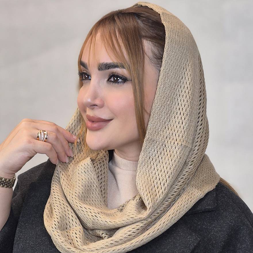 شال رینگی بافت - مانتو پاتریس رشت