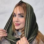 شال رینگی بافت حاشیه دار