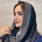 شال رینگی بافت حاشیه دار