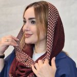 شال رینگی بافت حاشیه دار