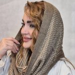شال رینگی بافت طرحدار - مانتو پاتریس رشت