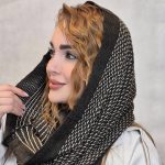 شال رینگی بافت طرحدار - مانتو پاتریس رشت