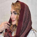 شال رینگی بافت طرحدار - مانتو پاتریس رشت