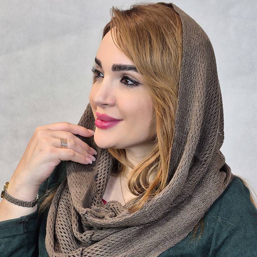 شال رینگی ساده - مانتو پاتریس رشت
