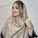 شال مخمل طرحدار - مانتو پاتریس رشت