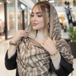 شال مخمل طرحدار - مانتو پاتریس رشت