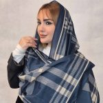 شال مخمل پاییزه طرحدار - مانتو پاتریس رشت